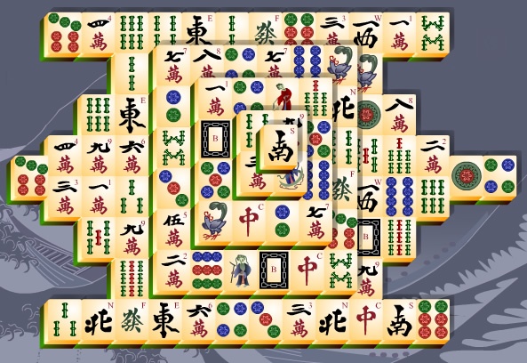 Esquema de Mahjong Solitaire clássico